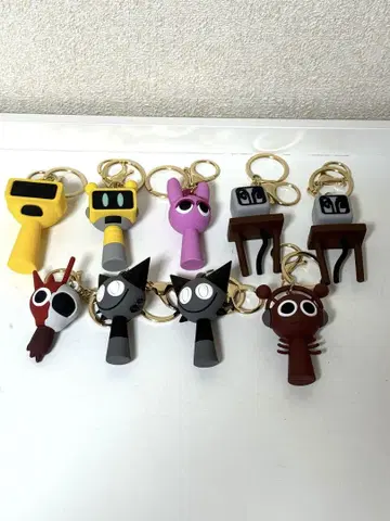 스플랭키 키링 9종 세트
