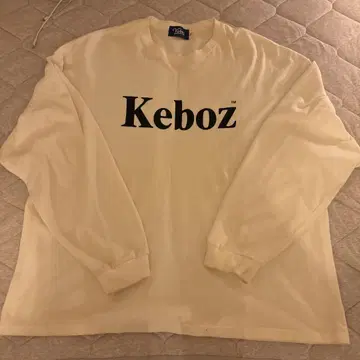 Keboz 로고 XL 사이즈 긴팔 티셔츠