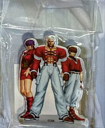 KOF97 오로치 팀 쉘미 크리스 아크릴 블록 SNK 스토어 한정품