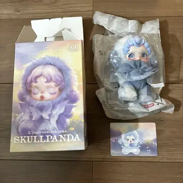 SKULLPANDA L'impressionnisme 봉제 인형