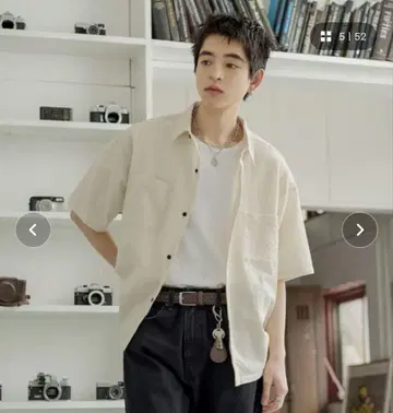 Bleme 시어서커 셔츠