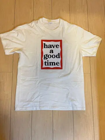 have a good time 티셔츠 화이트