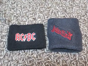 AC/DC(미사용) Judas Priest(사용감 있음) 리스트 밴드