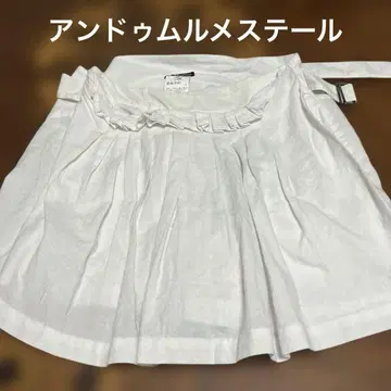 Ann Demeulemeester 변형 숏 팬츠 랩 스커트