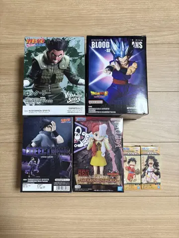 피규어 묶음 판매 (드래곤볼 NARUTO 원피스)