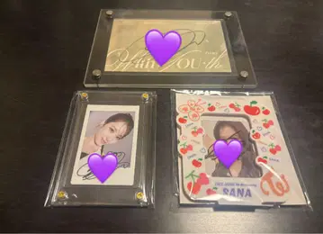 묶음 판매 TWICE 사나 친필 사인 포함 굿즈