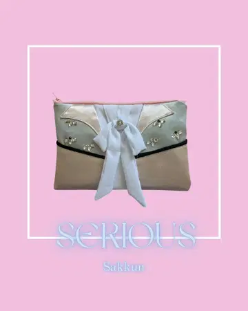 SERIOUS 사쿠마 다이스케 의상 디자인 파우치