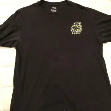 ANTI SOCIAL SOCIAL CLUB 티셔츠 2XL 블랙