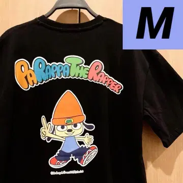파라파라파퍼 티셔츠 블랙 M
