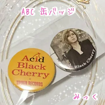 AcidBlackCherry 캔뱃지