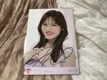 이코러브 타카마츠 히토미 브로마이드 토쿠베츄 직필