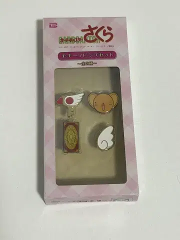 카드캡터 사쿠라 CC 사쿠라 모티브 핀즈 세트