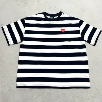 컨디션 최상 Wall Of Graphic 스트라이프 티셔츠 WofG LL