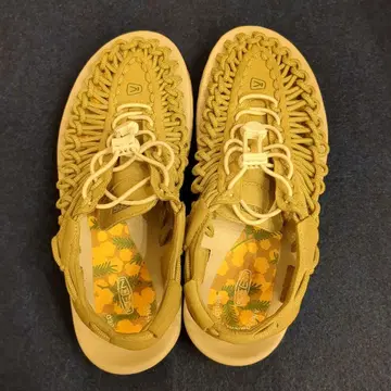 KEEN UNEEK 샌들 여성용 미모사 25cm