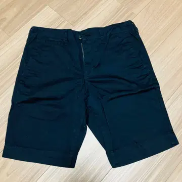 미사용 새상품 무인양품 블랙 숏팬츠 170/80A