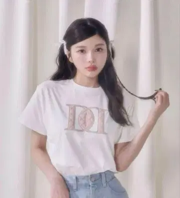Darich 퀼팅 아플리케 티셔츠