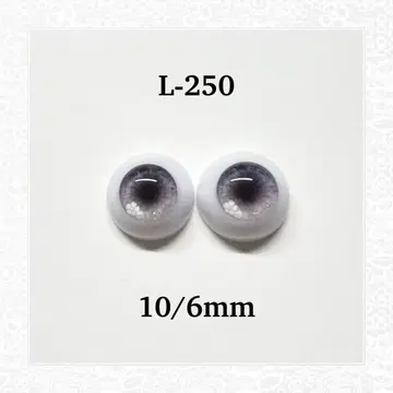 미니 브라이스 사이즈 아크릴 레진 아이 10/6mm