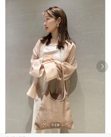 snide 시스루 블라우스