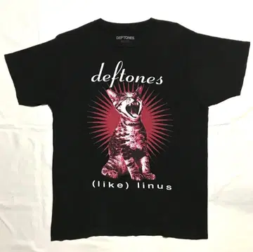 DEFTONES 티셔츠 M 데프톤즈 LIKE LINUS ROCK T