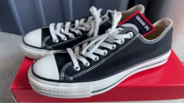 새상품 CONVERSE ALL STAR AS J OX 블랙 27.0