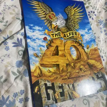 THE ALFEE 40주년 기념 GENESIS 팜플렛