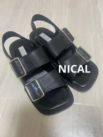 현행 모델! 천연 가죽! 히미코 자매 브랜드 NICAL의 멋진 샌들!