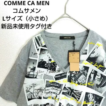 COMME CA MEN 꼼사맨 미사용 새상품 택 포함 V넥 티셔츠 L
