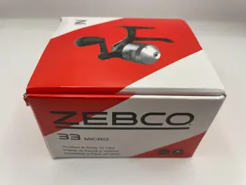 Zebco 33 스핀 캐스트 낚시릴 안티 리버스 바이트 알림 새상품