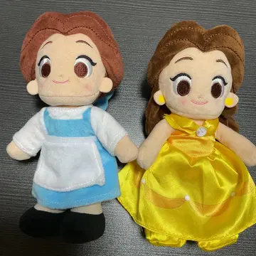 미녀와 야수 벨 봉제 인형 nuiMOs 봉제 인형 2개 세트