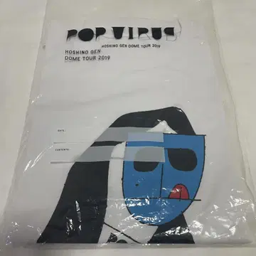 호시노 겐 DOME TOUR 2019 POP VIRUS 티셔츠 M 사이즈