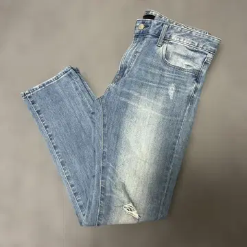 유니클로 JEANS 슬림 데님 스트레이트 데님 구제 의류 USED
