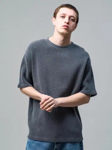 22SS RHC Ron Herman 와플 티셔츠 티셔츠