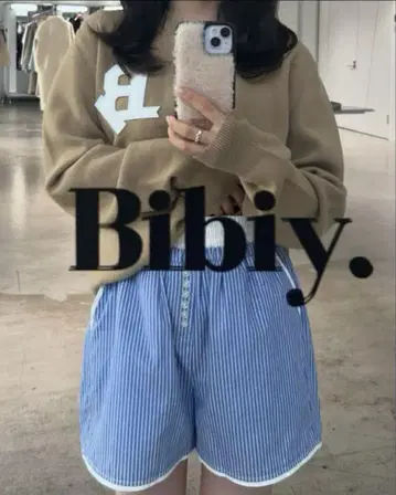 bibiy CHARLIE BOXER SHORTS 숏 팬츠