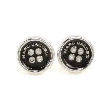 새상품 MARC JACOBS 마크제이콥스 버튼 귀걸이 블랙