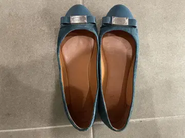 Marc Jacobs 파랑 스웨이드 발레 슈즈