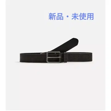 ZARA 자라 클래식 텍스처 가죽 벨트