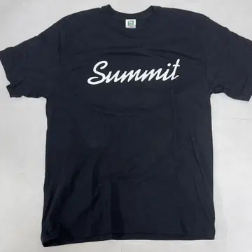 Summit 블랙 티셔츠 XL 사이즈