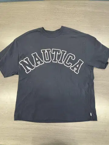 NAUTICA 노티카 헤비 웨이트 티셔츠 오버 사이즈