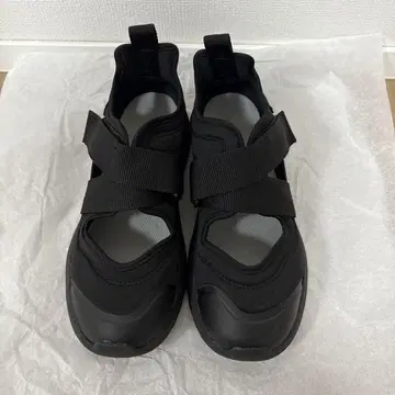 무인양품 블랙 스포츠 샌들 23.5 24