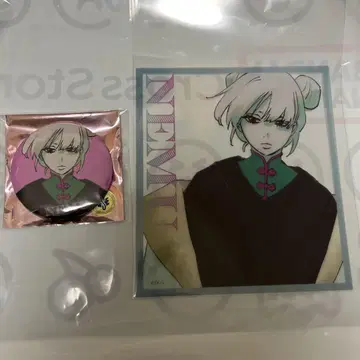 BLEACH 네무 미니 클리어 색지, 매트 캔뱃지