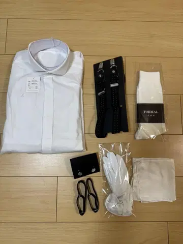 Foursis&Co. 포시스 앤 컴퍼니 신랑 셔츠 & 잡화 세트