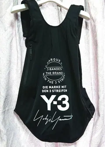 Y-3 블랙 15주년 백팩 백팩