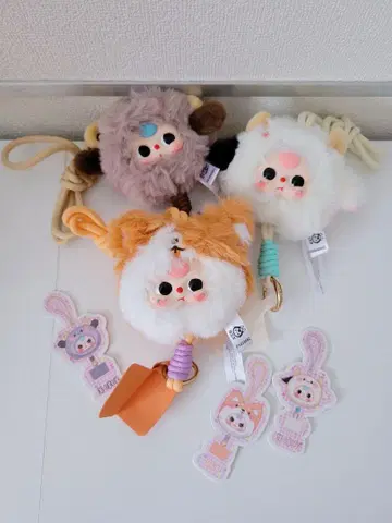 babythree 스마트폰 스트랩 3세트 베이비 쓰리