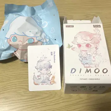 POPMART DIMOO 자연의 형태: 비가 내리다