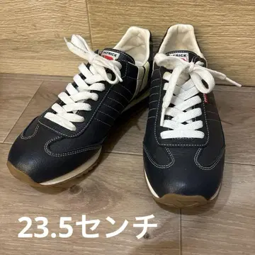 PATRIK 마라톤 가죽 네이비 37(23.5cm)
