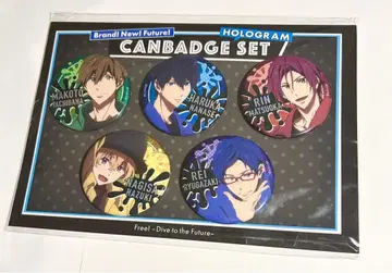 Brand! New! Future! 홀로그램 캔뱃지 Free!
