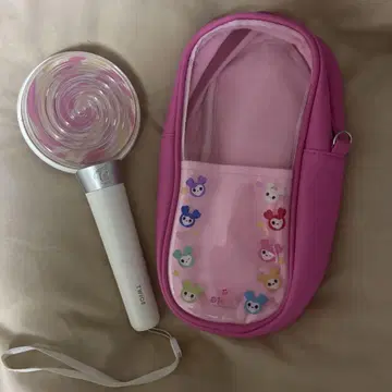 twice candybong 초대 응원봉 케이스 응원봉