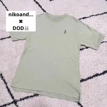 니코앤드 DOD 콜라보 반팔 티셔츠 라이트 그린 nikoand...