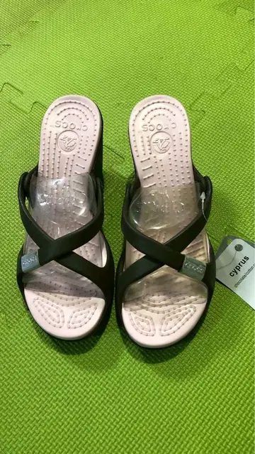 Crocs Cyprus 사이프러스 샌들 W5 브라운/핑크