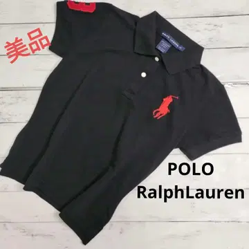폴로 랄프로렌 빅 포니 블랙 L POLO 자수 넘버링